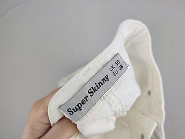 biale jeansy: Jeansy damskie, rozmiar S — 4