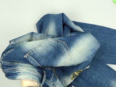 patchworkowe jeansy: Jeans for women, size M — 6