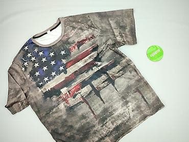 ciemna strefa koszulki: Used, Koszulka dla mężczyzn, rozmiar 3XL — 2