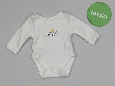 zara body biale: Body, Primark, 0-1 miesięcy, 
stan - Idealny — 2