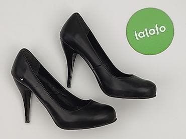 deichmann botki catwalk: Czarne klasyczne szpilki damskie - Rozmiar: 36 (oznaczenie na — 4