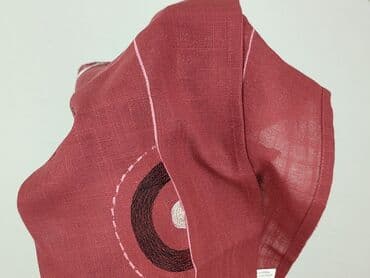 obrus żółty: Serwetka 56 x 56, kolor - Bordowy, stan - Bardzo dobry — 5