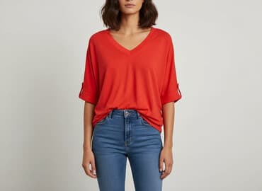 reserved czerwona bluzki: Fancy, Bluzka damska, rozmiar L — 7