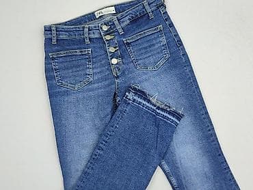 jeansy clockhouse: Zara, Jeansy damskie, rozmiar S — 1