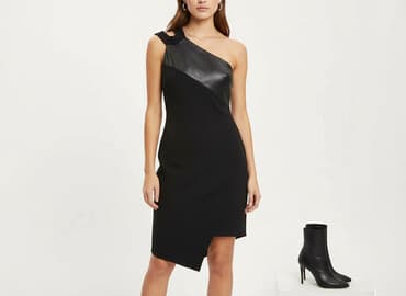 kurtka skórzana river island: River Island, Sukienka damska, rozmiar S — 7