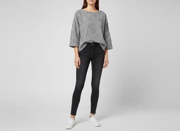 marynarka w kratę mohito: Mohito, Women's blouse, size XS — 7