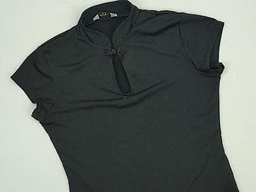 bluzki czarne basic: Bluzka damska, rozmiar M — 1