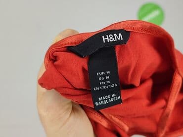 sukienki bawełniane na lato: H&M, Top damski, rozmiar M — 4