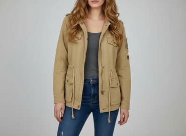 kurtki zimowe damskie c a: Parka damska, rozmiar S — 7