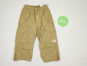 spodnie woskowane z wysokim stanem: Spodnie materiałowe, H&M, 1.5-2 lat, 92, stan - Idealny — 2