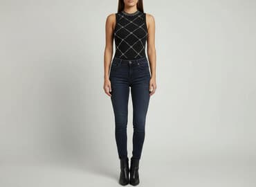 gotyckie ubrania: Body damskie, rozmiar S — 1