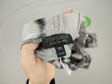 majtki do stroju kąpielowego wysoki stan: Topshop, Spodnie materiałowe damskie, M — 5