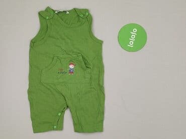 biale sandały deezee: Dungarees, Baby club, 3-6 months, condition - Very good — 2
