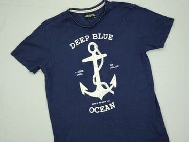 trapstar koszulka niebieska: Koszulka dla mężczyzn, rozmiar L — 1