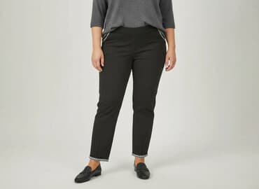 spodnie od piżamy w kratę damskie: Spodnie materiałowe damskie, rozmiar 2XL — 6