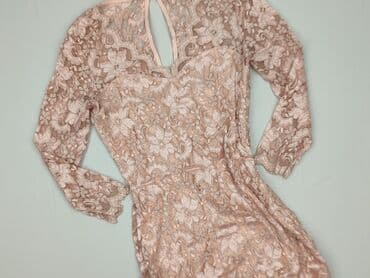 sukienka midi na wesele koronka: Sukienka damska, rozmiar M — 1