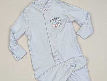 piżama pajacyk 128: Pajacyk, Primark, 1-3 m, stan - Idealny — 1
