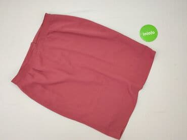 spódnice rozkloszowane pudrowy róż: Spódnica damska, rozmiar 5XL — 2