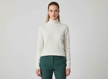 golf bezowy h m: H&M, Women`s golf, size S — 7