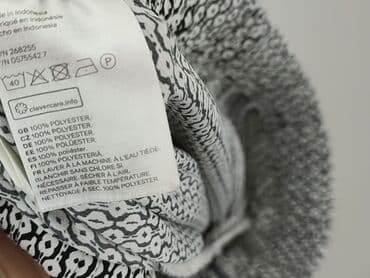 legginsy w prążki hm: H&M Basic, Spodnie materiałowe damskie, rozmiar XL — 6