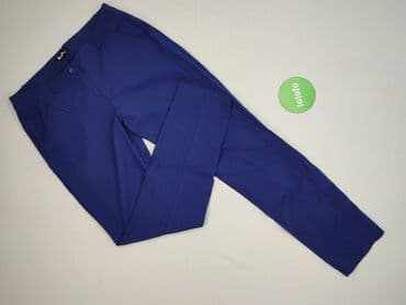 granatowe chinosy damskie: Danhen, Spodnie materiałowe damskie, rozmiar M — 2