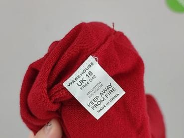 sweter bordo: Warehouse, Kardigan damski, rozmiar XL — 4