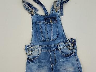 rwane dzinsy: Ogrodniczki damskie, rozmiar S — 1