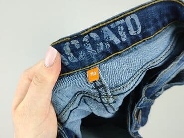 only jeans: Spodnie jeansowe, 4-5 lat, 110, stan - Bardzo dobry — 4