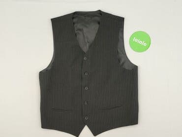 ubrania z cekinami: Kamizelka garniturowa dla mężczyzn, rozmiar S — 2