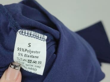 szerokie spodnie new yorker: Spodnie materiałowe damskie, rozmiar S — 4