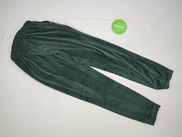 lycry: Velour, Spodnie materiałowe damskie, rozmiar L — 3