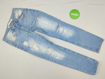 spodnie dżinsowe reserved: Spodnie jeansowe, DenimCo, 13 lat, 158, stan - Idealny — 2