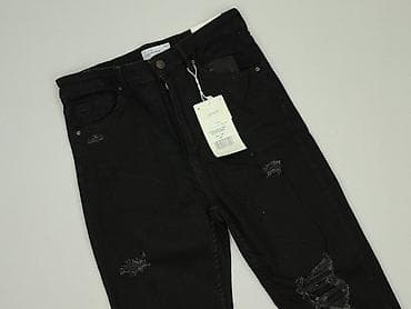bagy jeans: Bershka, Jeansy damskie, rozmiar S — 1