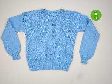 niebieski sweter damski: Sweter damski, rozmiar L — 2