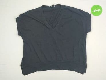 gruby t shirt damski: Blue shadow, T-shirt damski — 2