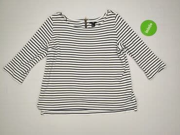 bluzka z kwiatem 3d h: H&M, Bluzka damska, rozmiar L — 2