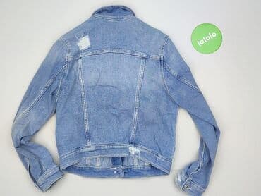 kurtka dziewczynka: Dziecięca kurtka jeansowa, 12 lat, 146-152 cm, H&M, stan - Bardzo dobry — 3