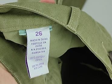 trampki na platformie h: Spodnie materiałowe damskie, rozmiar S — 5