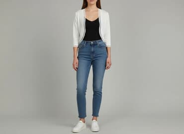 sukienka z bolerkiem: Vera Mont, Kardigan damski, rozmiar L — 8