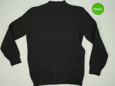 golf czarny: Sweter damski, rozmiar L — 3