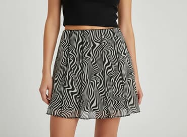 spódnice w panterkę hm: H&M Divided, Spódnica damska, rozmiar XS — 8
