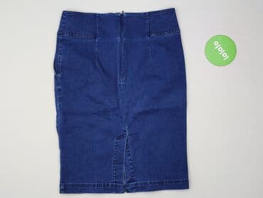 jeans mom pull and bear: Spódnica damska, rozmiar M — 3