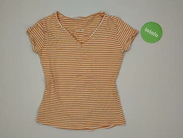 bluzki w prążki: T-shirt damski, rozmiar S — 2