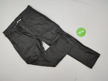 kurtka z eko skory: H&M, Spodnie materiałowe damskie, rozmiar XL — 2