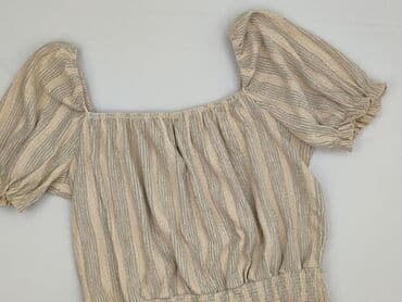 sweter z bufiastymi rękawami: Top damski, S — 1