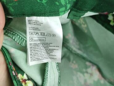 sukienka w geometryczne wzory h m: H&M, Штани жіночі, розмір L — 5