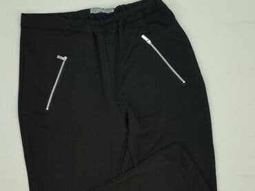 długie spodnie damskie dla wysokich: Spodnie materiałowe damskie, rozmiar L — 1