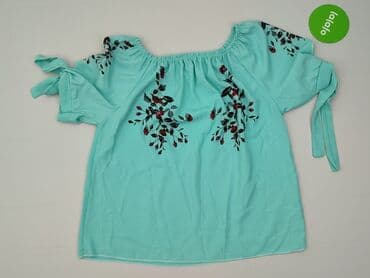 bluzki hiszpanki w kwiaty: Styled In Italy, Bluzka damska, rozmiar M — 2