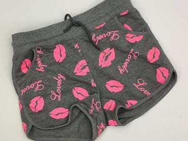 welurowy komplet dresowy krótkie spodenki: Szorty damskie, rozmiar S — 1