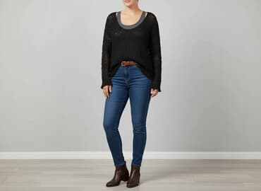 poliamid w swetrze: Sweter damski, rozmiar XL — 7